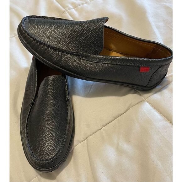 Marc Joseph Young Mans Leather Loafers size 4.5 - Picture 1 of 8
